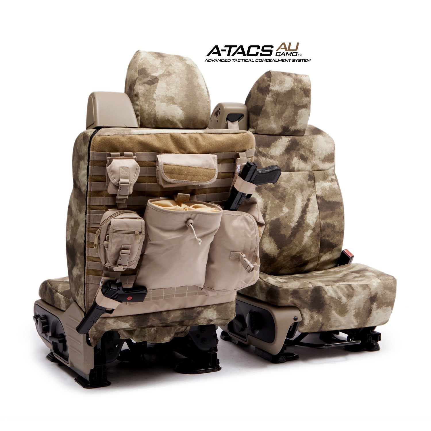 Custom Fit Tactical Seat Covers Ballistic A-TACS®