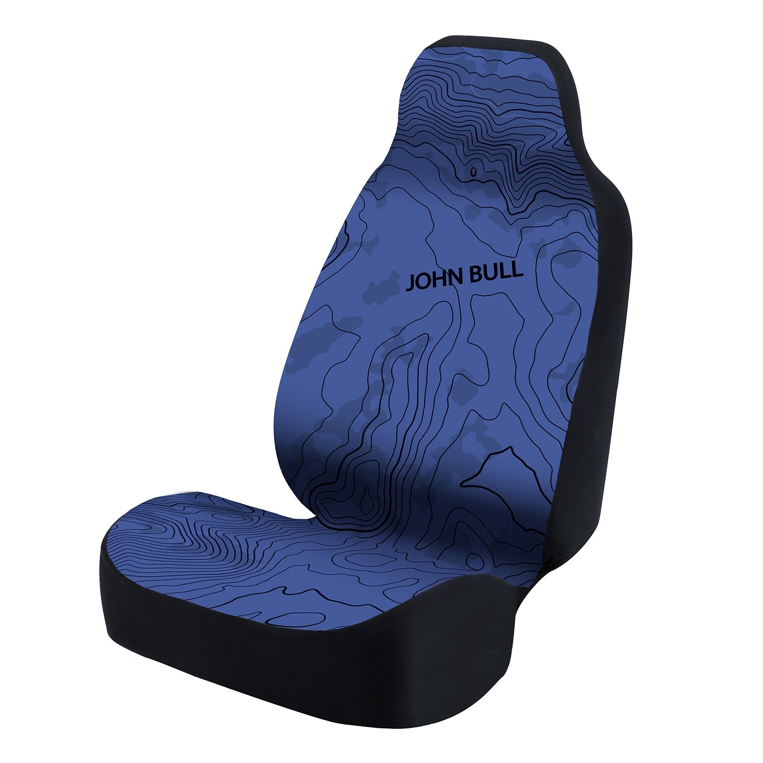 Universal Seat Cover Fashion Print 1Pc - Neosupreme -  Graphic John Bull Blue