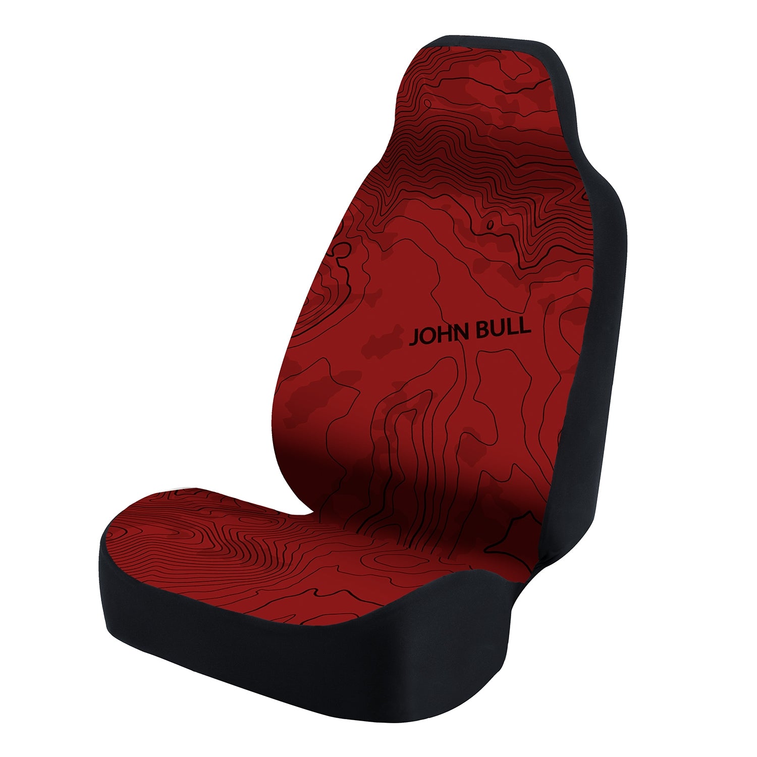 Universal Seat Cover Fashion Print 1Pc - Neosupreme -  Graphic John Bull Red